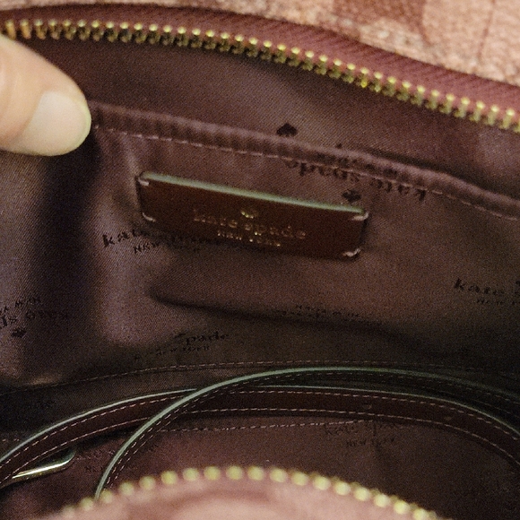 Kate Spade Pink Floral Tote Bag And Crossbody - Picture 6 of 6